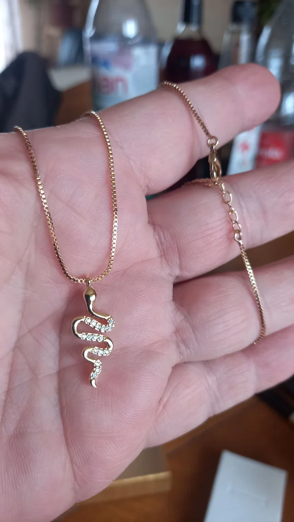 Collier serpent  – photo 3